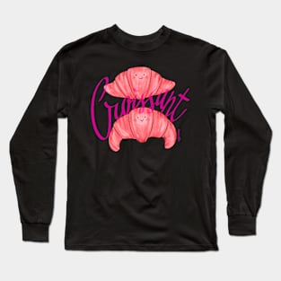 PINK Croissant Long Sleeve T-Shirt